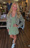 Leopard Printed Jacket