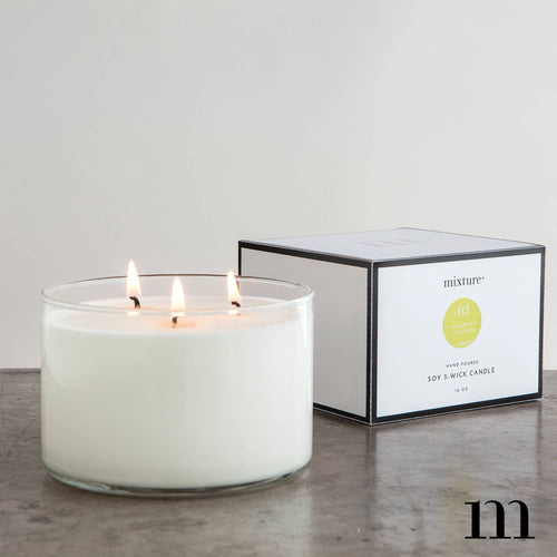 16 Oz 3 Wick Mixture Fill Candle
