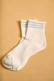 Soft Ankle Sock with Stripes