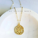 Vale Gold Coin Necklace