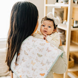 Premium Burp Cloths - Flora