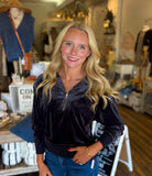 3/4 Zip Chenille
