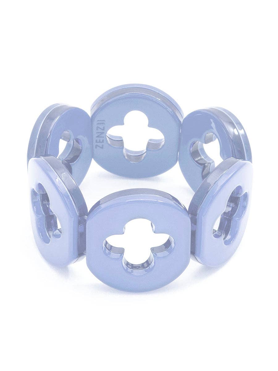 Zenzii Resin Clover Bracelet