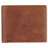 Genuine Leather Wallet Rhino Armor Lt Brown