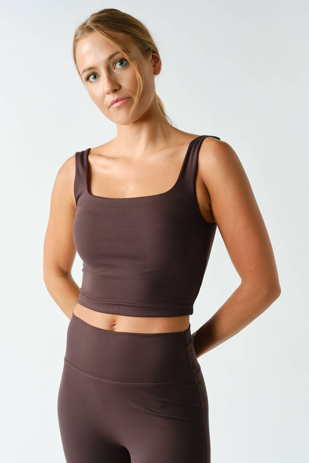 Venice Square-Neck Longline Top