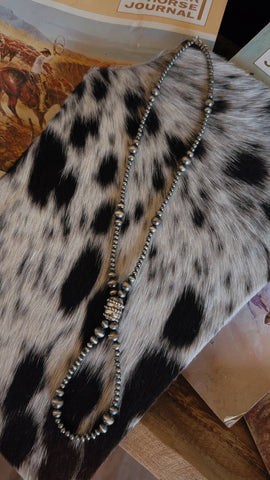 Sterling Pearl Lasso Lariat