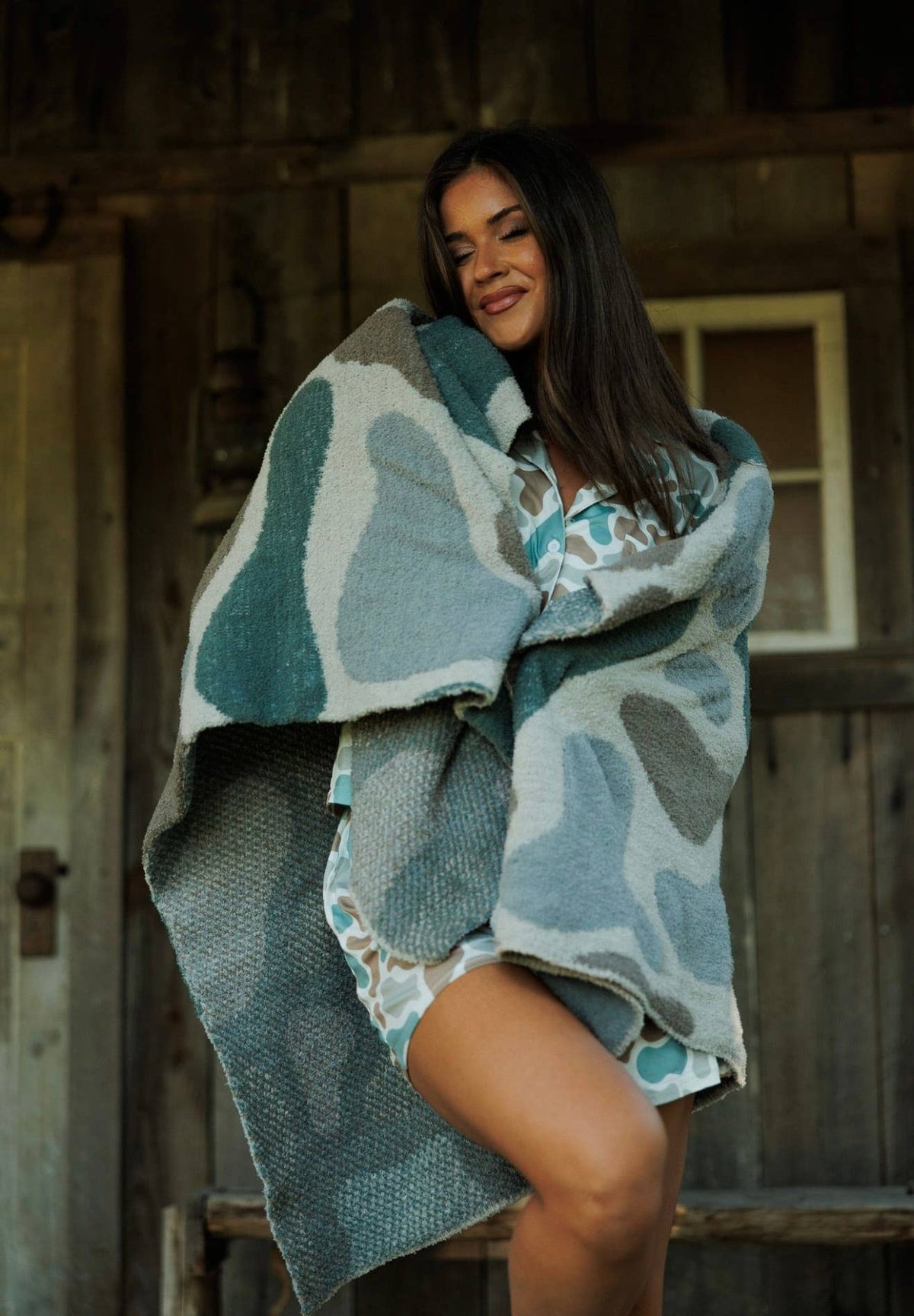Camo Throw Blanket