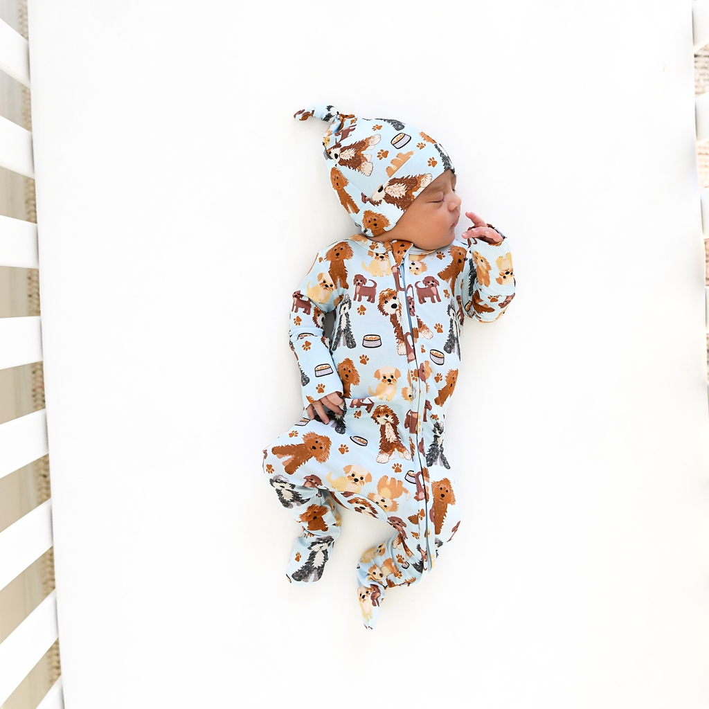 Griffin Zip Bamboo Baby Doodle Sleepies Little Outfit