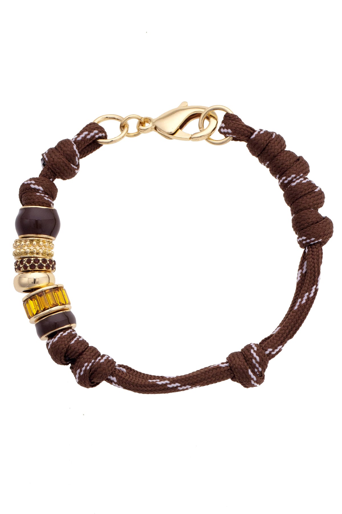 Lottie Multi Bead Paracord Bracelet