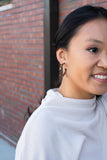 Camy Hoops - Cheetah // Fall, Earrings, Jewelry