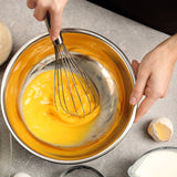 Fox Run Whisk, Stainless Steel with Solid Handle, 8"