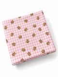 Swaddle, Pink Teddy Picnic