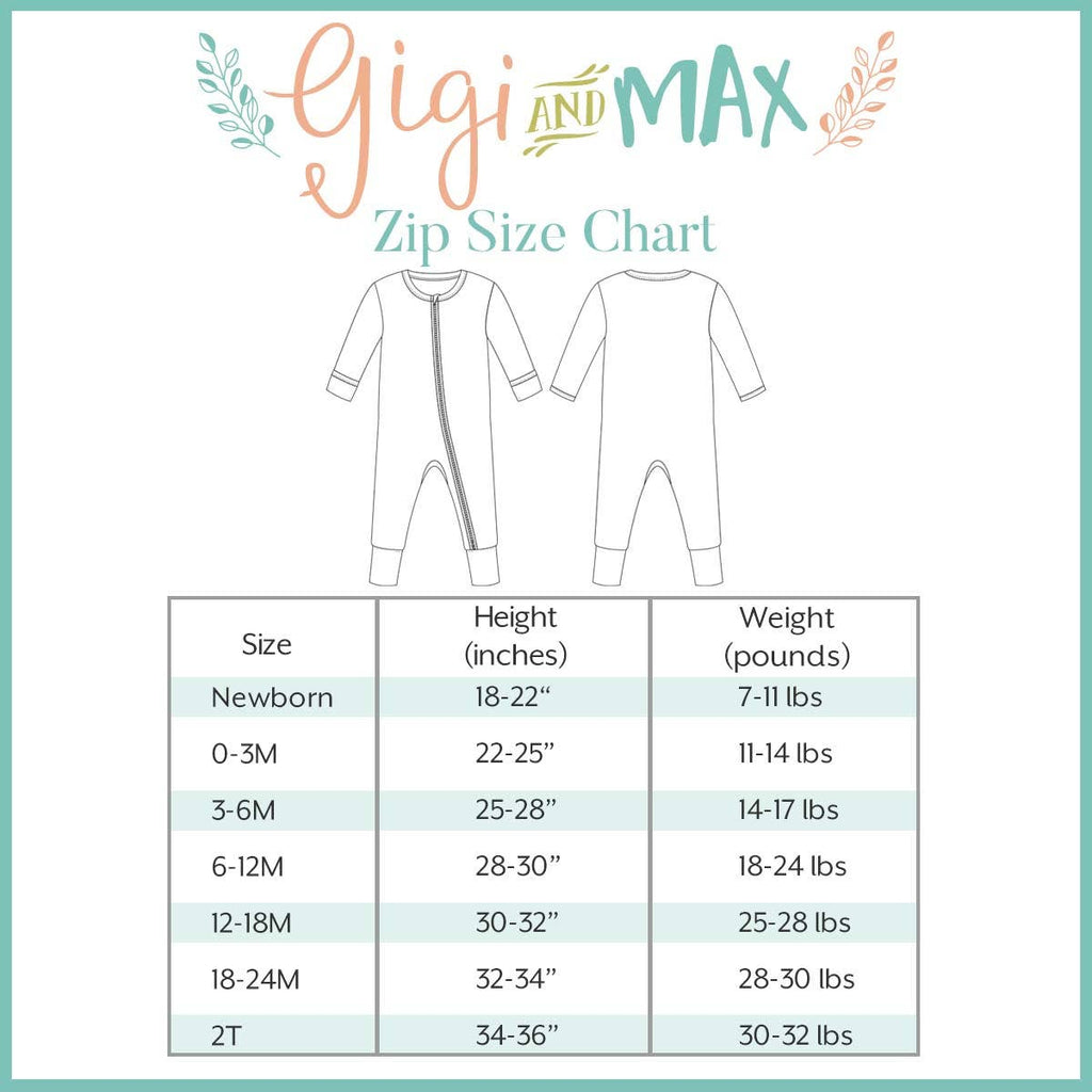 Bamboo Baby Pajama Sleepies Little Baby Zip Camo