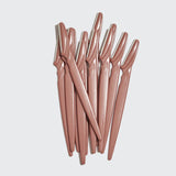 Recycled Plastic Dermaplaners 12pc Set - Terracotta