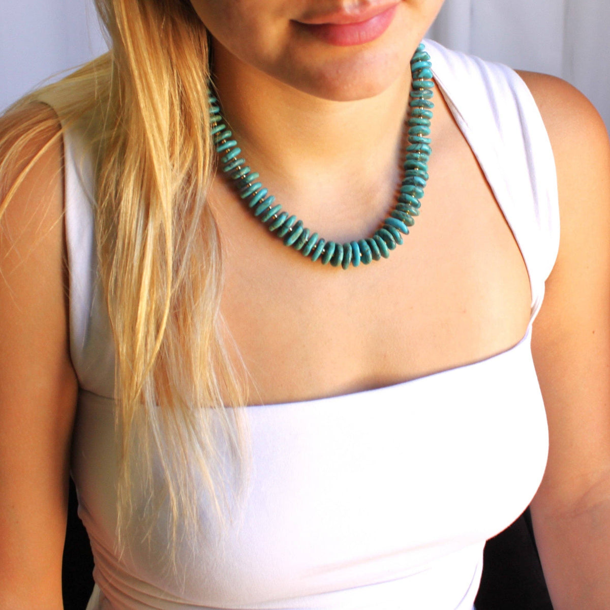 Canyon Water Turquoise Necklace