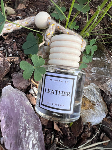 Leather Car Freshener Diffuser