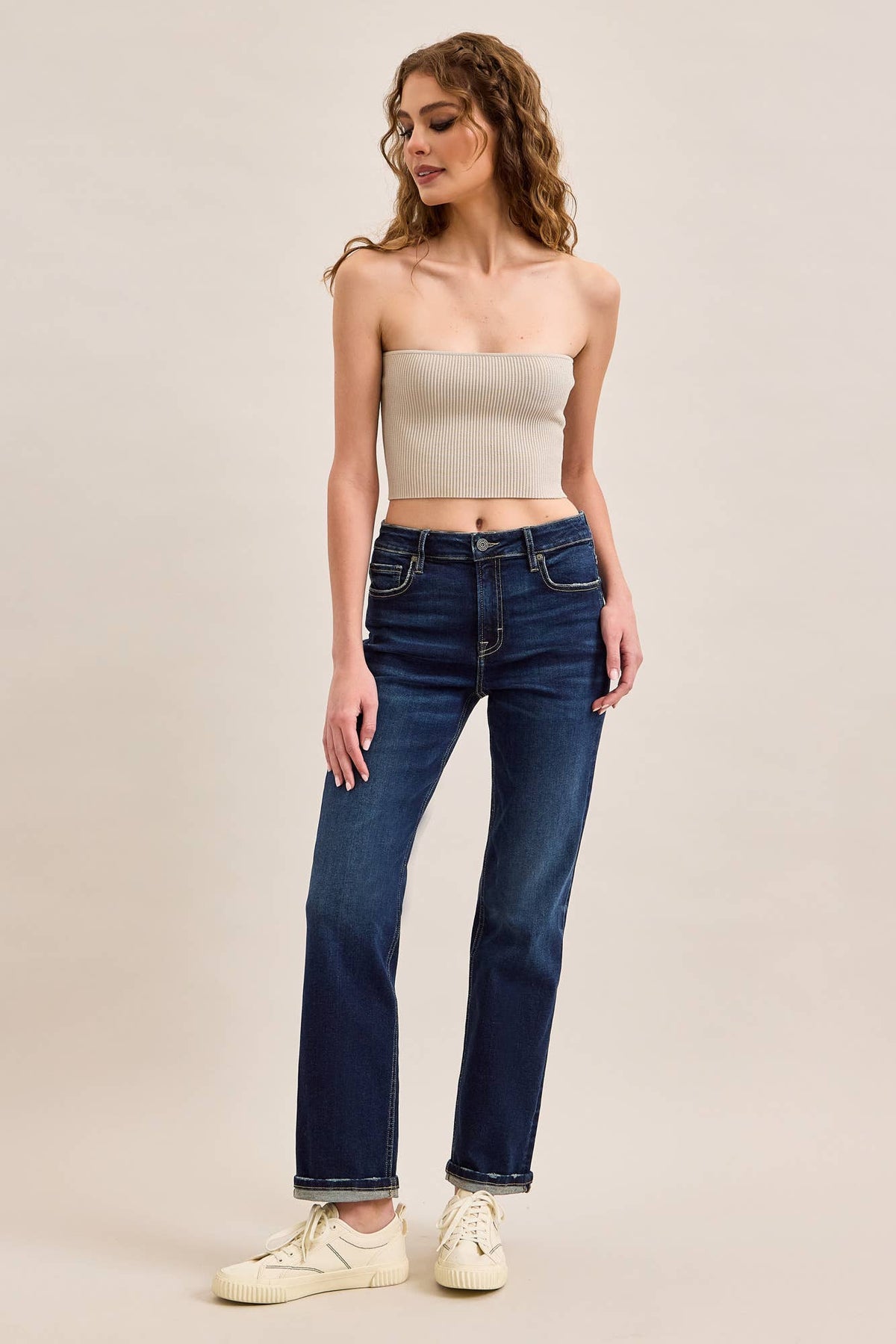 Hidden Dark Wash Cigarette Skinny