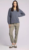 Collared Sweatshirt