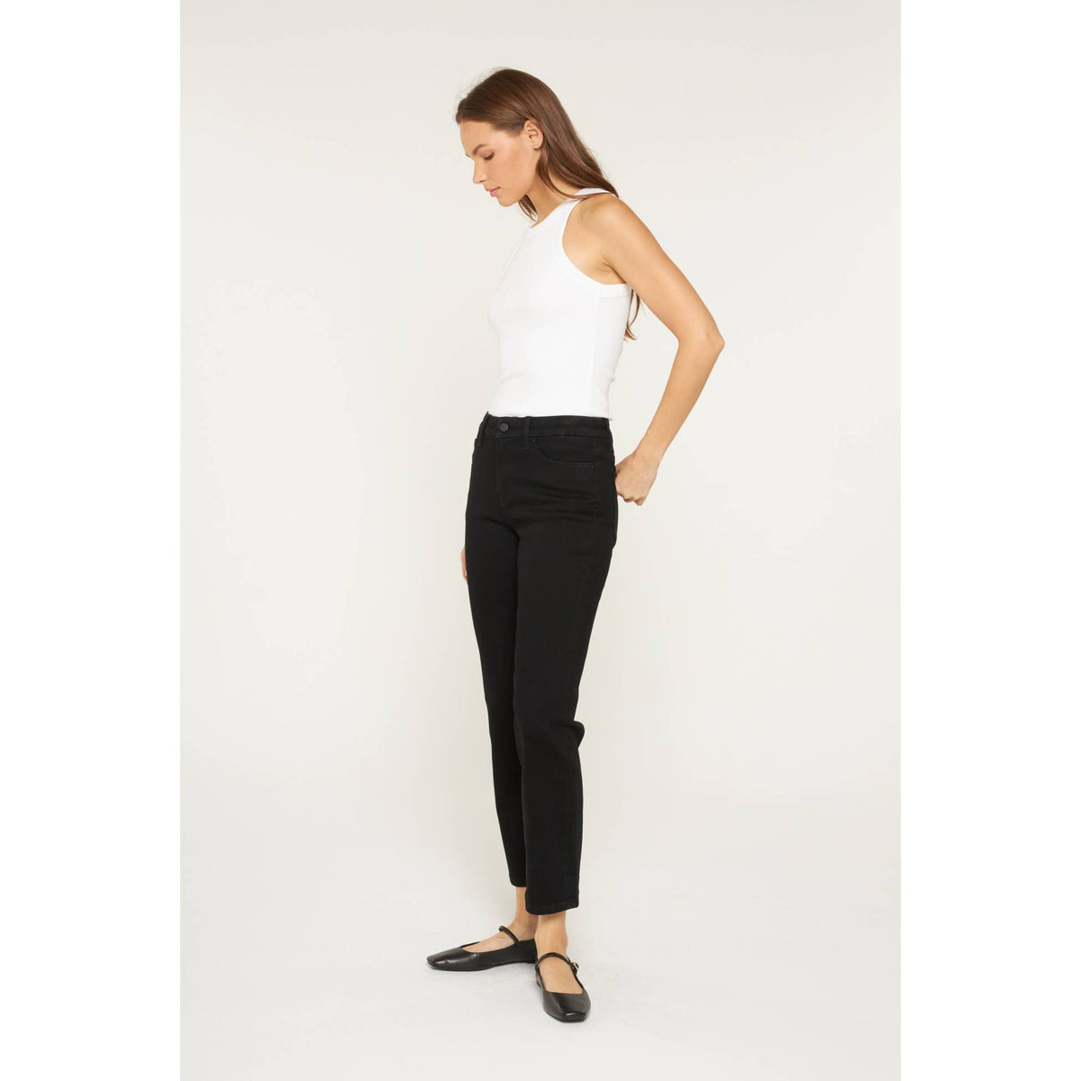 MICA MID-RISE ANKLE STRAIGHT