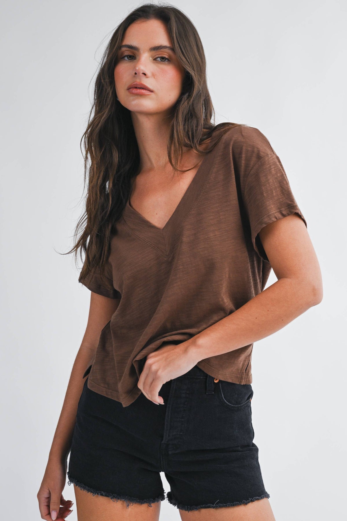 Til V-Neck Baby Top Tee