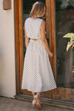 Polka Dot Top and Skirt Set