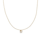 Waterproof Butterfly Pendant Necklace