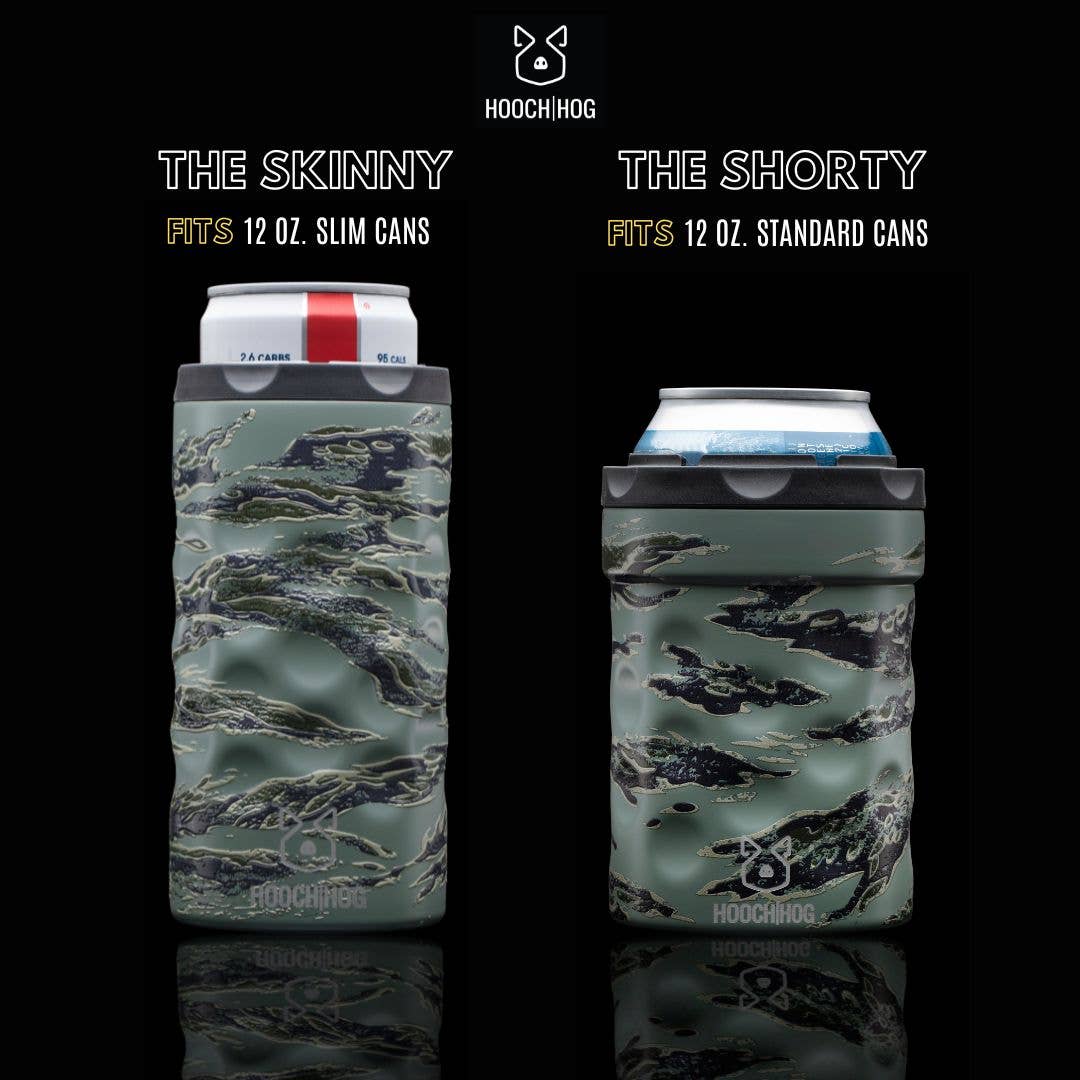 The Shorty Can Cooler [Green Camouflage]