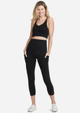 Gloria 7/8 Ankle Shaping Legging w/Pockets - Cotton Stretch