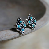 Lucia Turquoise Stud Earrings