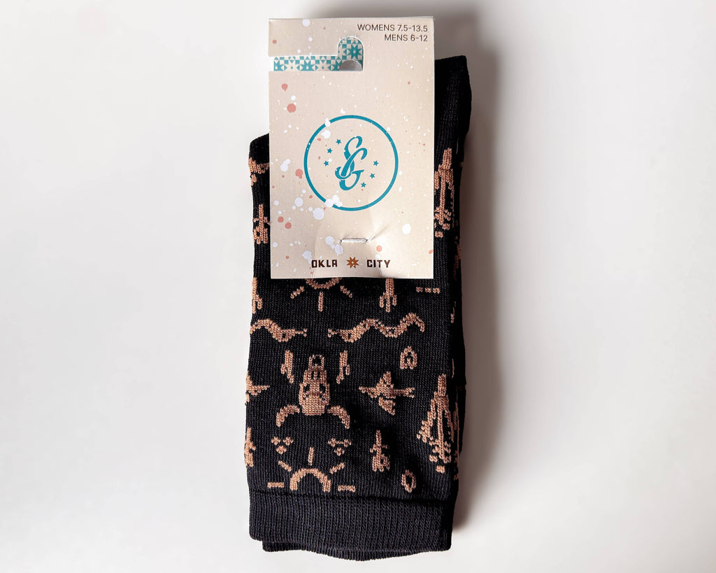 Grasslands Western Socks