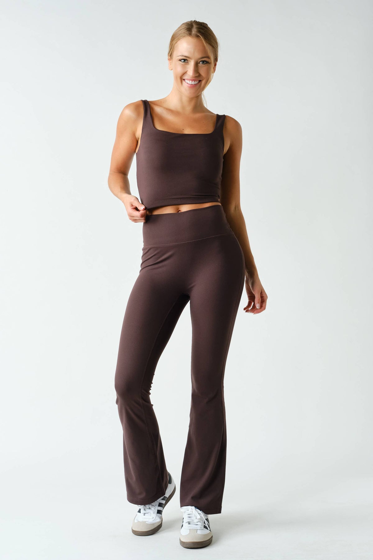 Venice Square-Neck Longline Top