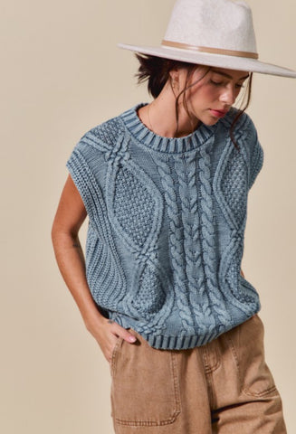 Loose Fit Mineral Wash Top