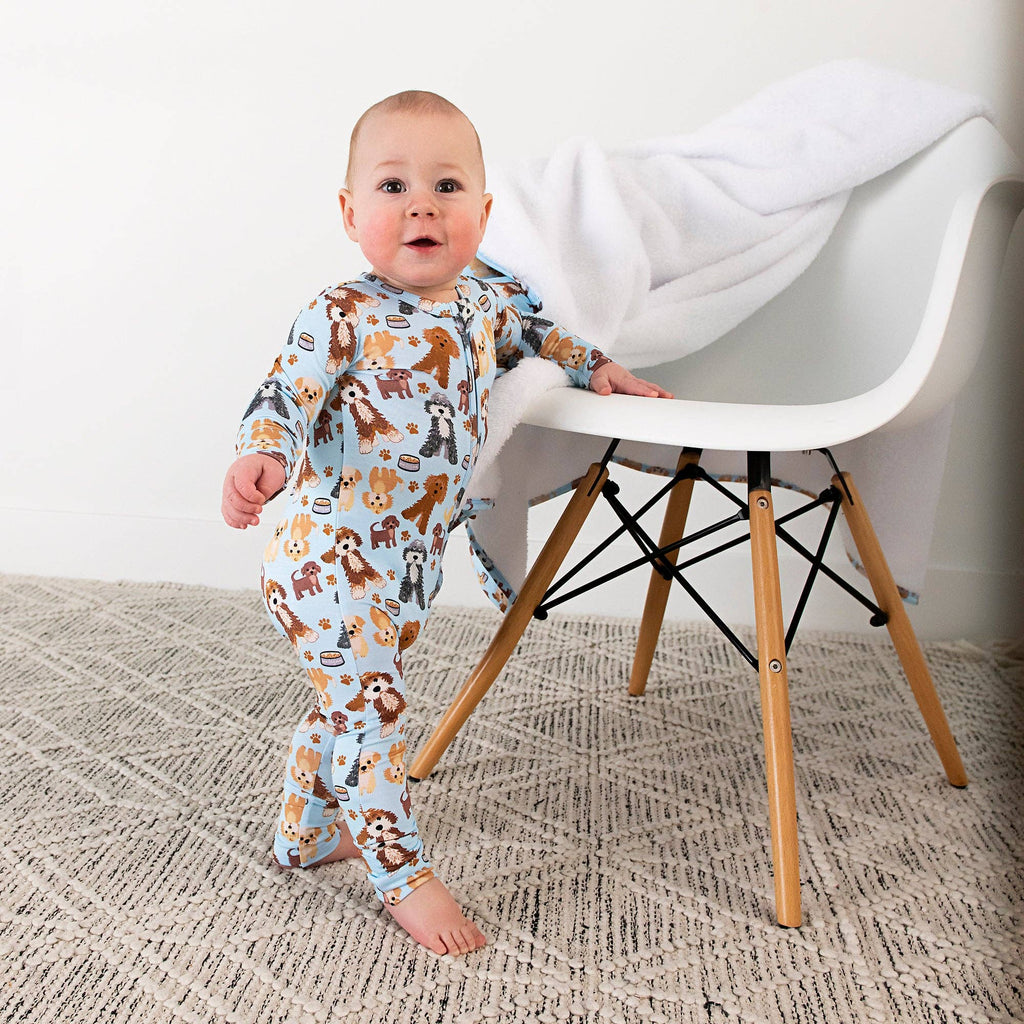 Griffin Zip Bamboo Baby Doodle Sleepies Little Outfit