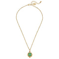 Susan Shaw Charlotte Dainty Green Necklace