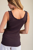 Ruffle Edge Tank
