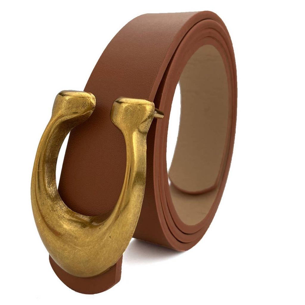 WOMEN FASHION RETRO C- BUCKLE BELT