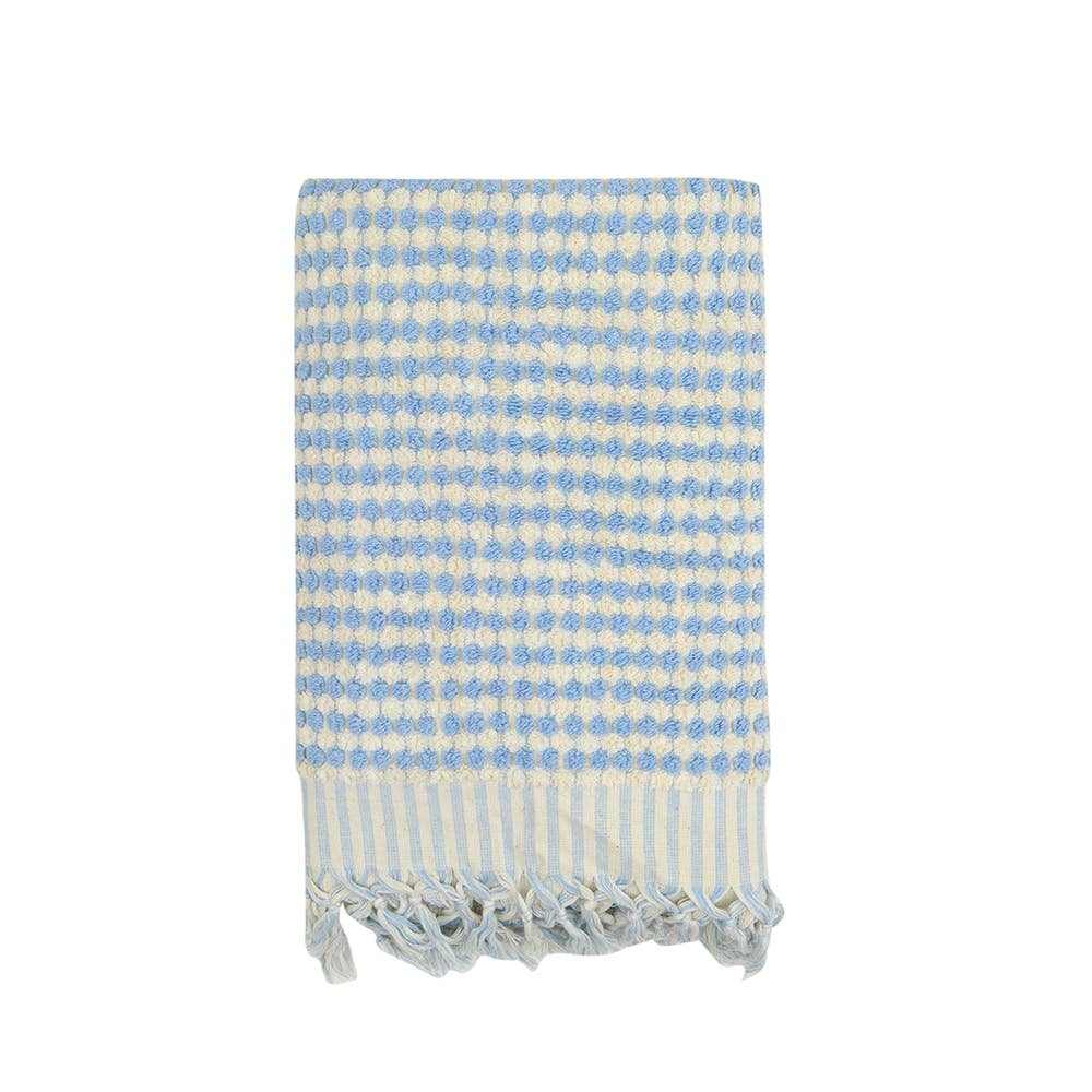Pompom Bubble Handloom Bath Turkish Towels Farmhouse Decor