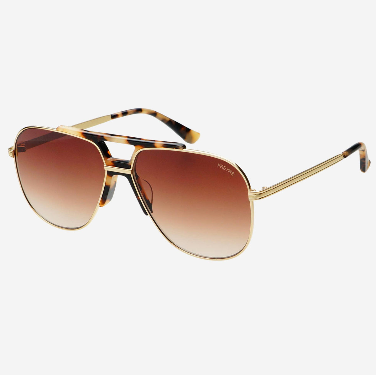 Logan Acetate Aviator Unisex Sunglasses