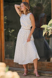 Polka Dot Top and Skirt Set