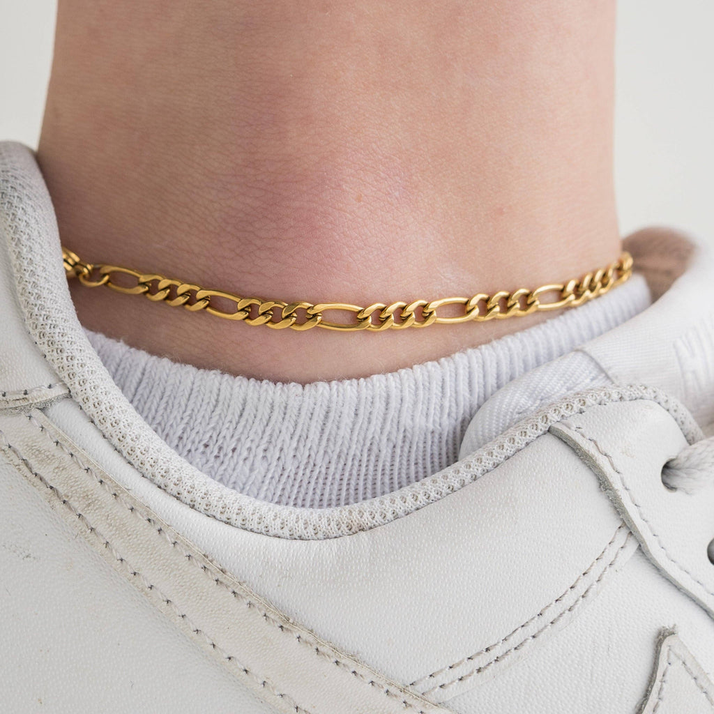 Waterproof Classic Gold Anklet
