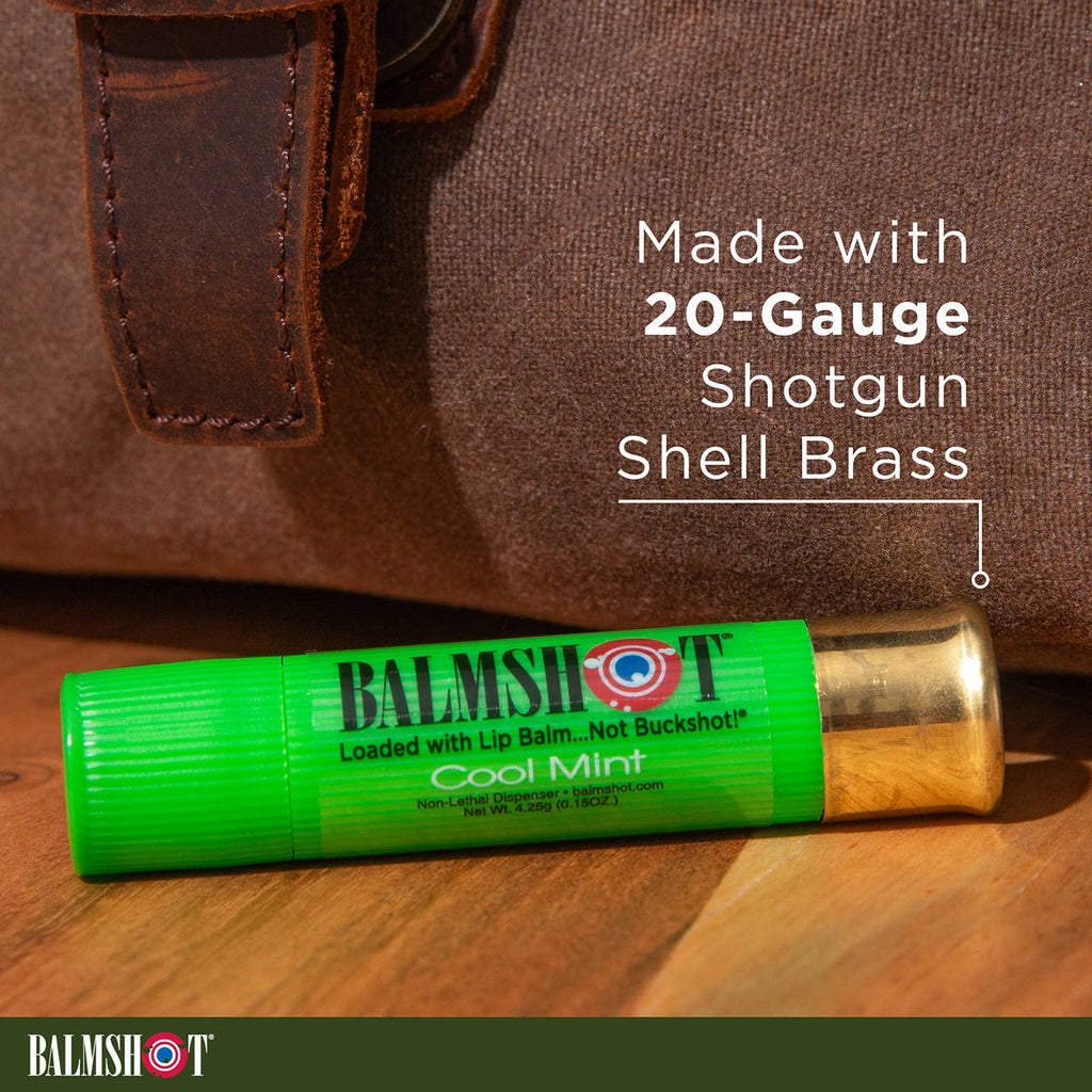 Shotgun Shell Lip Balm | Cool Mint Camo | SPF 15 |