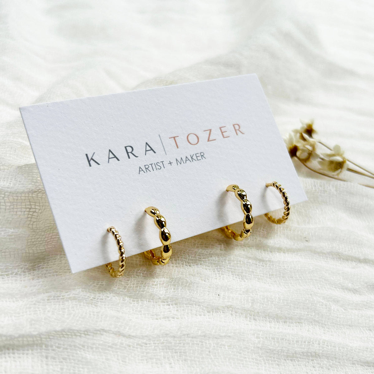 Kara Tozer Classic Hoop Stacking Set