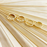 Kara Tozer Marquise Hoop Stacking Set