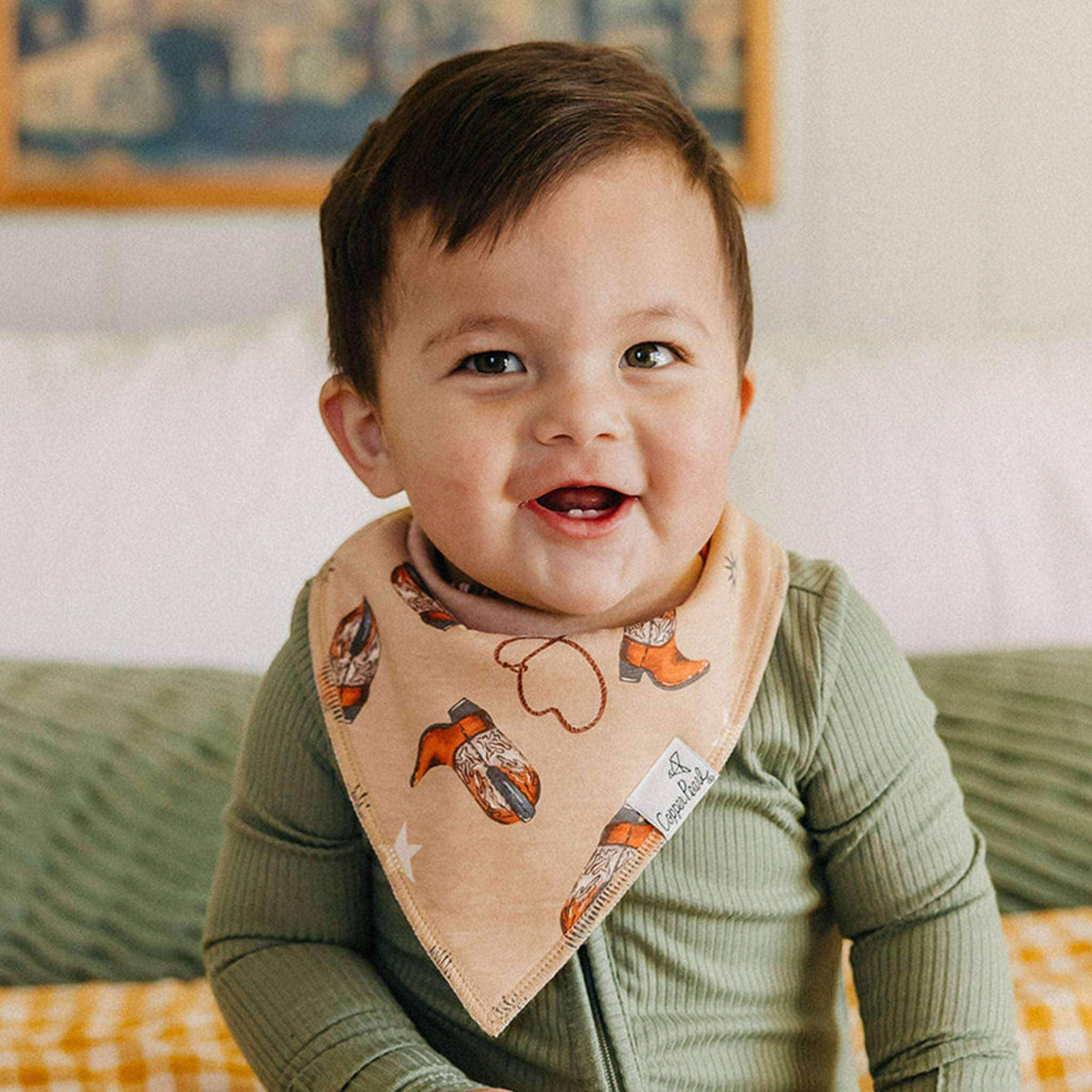 Baby Bandana Bibs - Boone