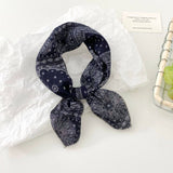 Multi-Use Retro Floral & Animal Print Square Bandana