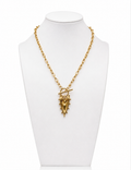 Golden Heart Toggle Necklace | 18k Gold Plated Stainless Steel