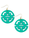 Traveling Resin Drop Earring