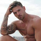 Gold Rope Chain Necklace for Men