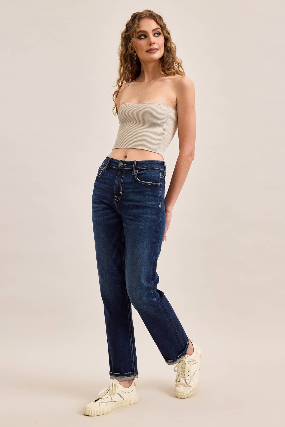 Hidden Dark Wash Cigarette Skinny