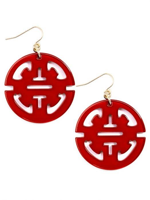 Zenzii Resin Drop Earring
